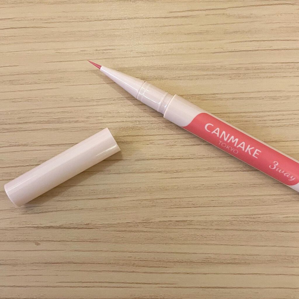 3wayスリムアイルージュライナー/キャンメイク/リキッドアイライナーを使ったクチコミ（3枚目）