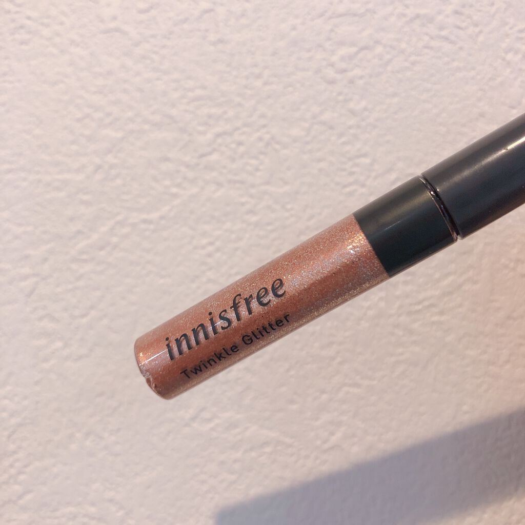 トゥインクル グリッター/innisfree/リキッドアイライナーを使ったクチコミ（1枚目）