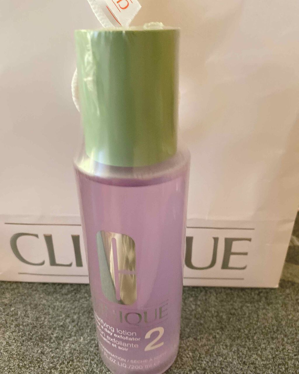 凪 on LIPS 「CLINIQUEクリアファイングローション2ドライコンビネーシ..」(2枚目)