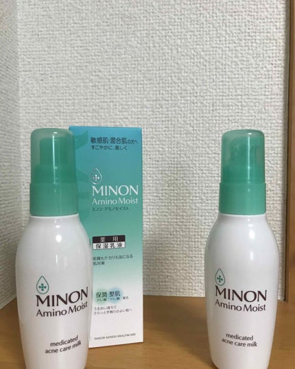 ミノン アミノモイスト 薬用アクネケア ミルク/ミノン/乳液を使ったクチコミ(1枚目)