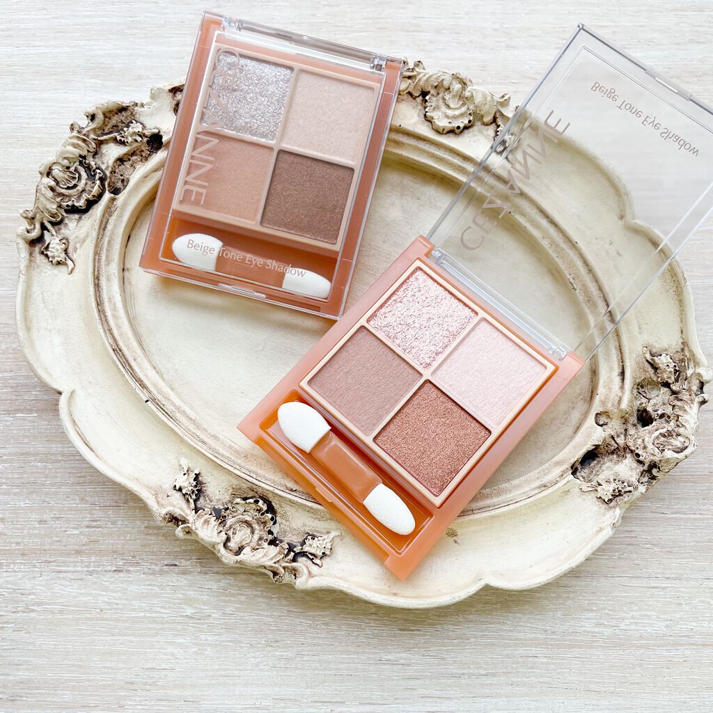 ベージュトーンアイシャドウ/CEZANNE/アイシャドウパレットを使ったクチコミ(1枚目)