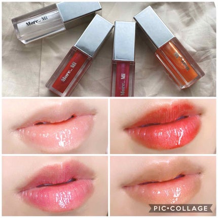 シャイニーリップグロス/More..Mi by momo/リップグロスを使ったクチコミ(4枚目)