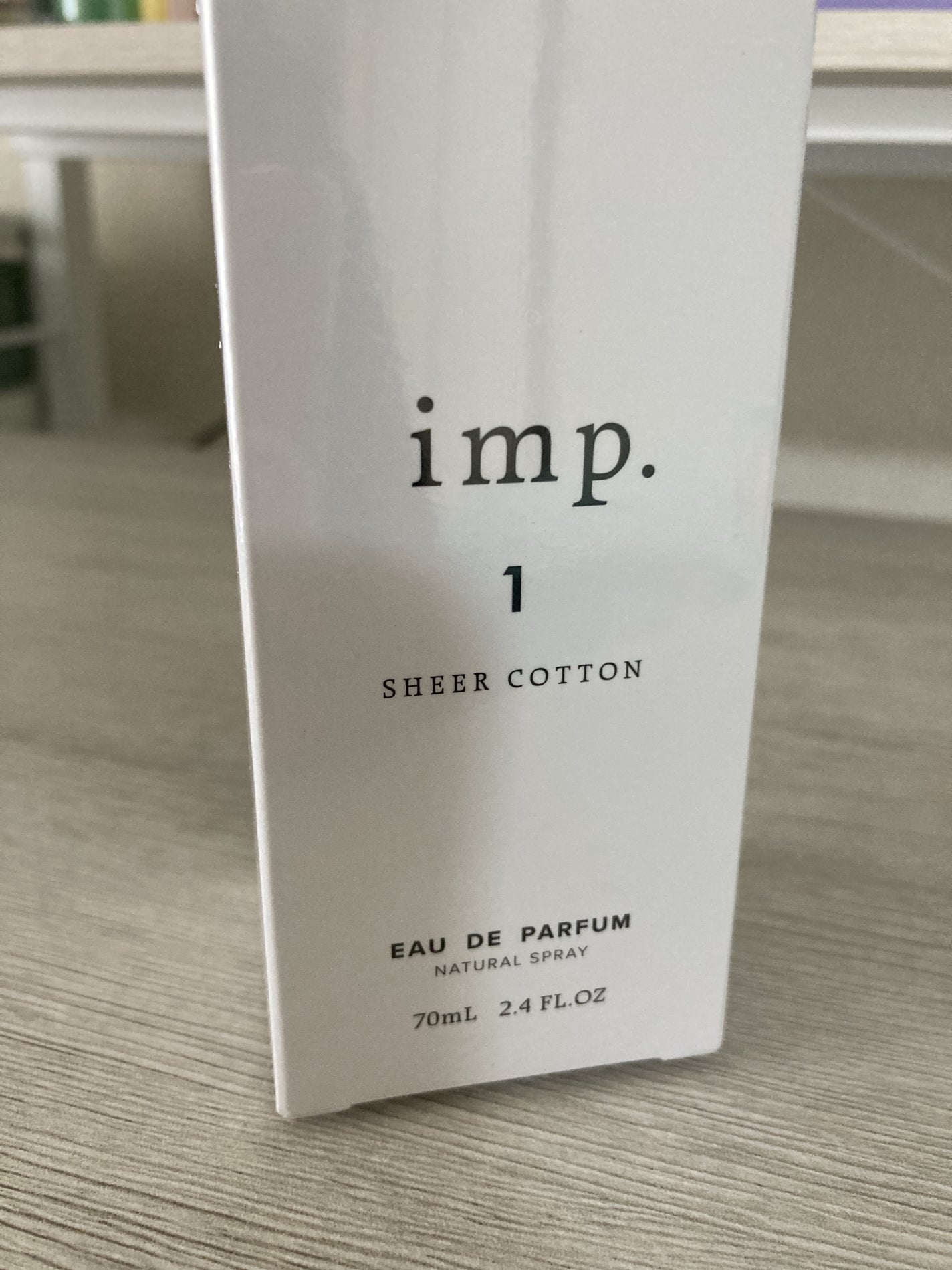 imp.1 SHEER COTTON (シアーコットン)/imp./香水(その他)を使ったクチコミ(1枚目)