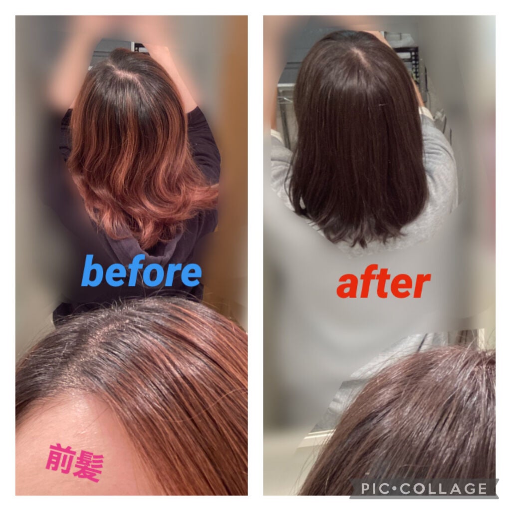 泡カラー/リーゼ/ヘアカラーを使ったクチコミ(2枚目)