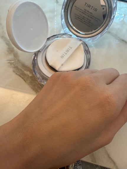 マスクフィット クリスタルメッシュクッション/TIRTIR(ティルティル)/クッションファンデーションを使ったクチコミ(2枚目)
