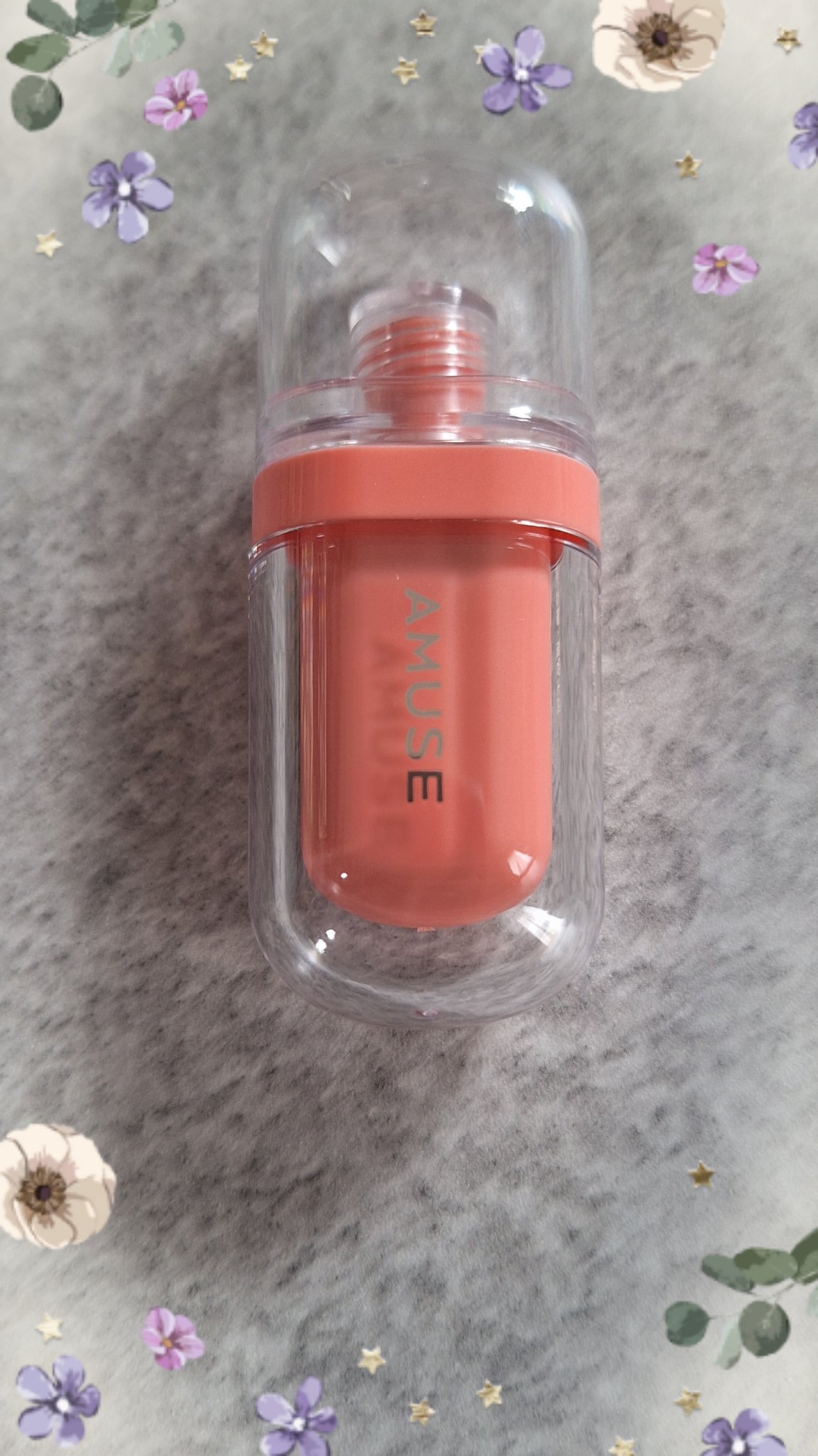 ジェルフィットティント/AMUSE/リップティントを使ったクチコミ（1枚目）