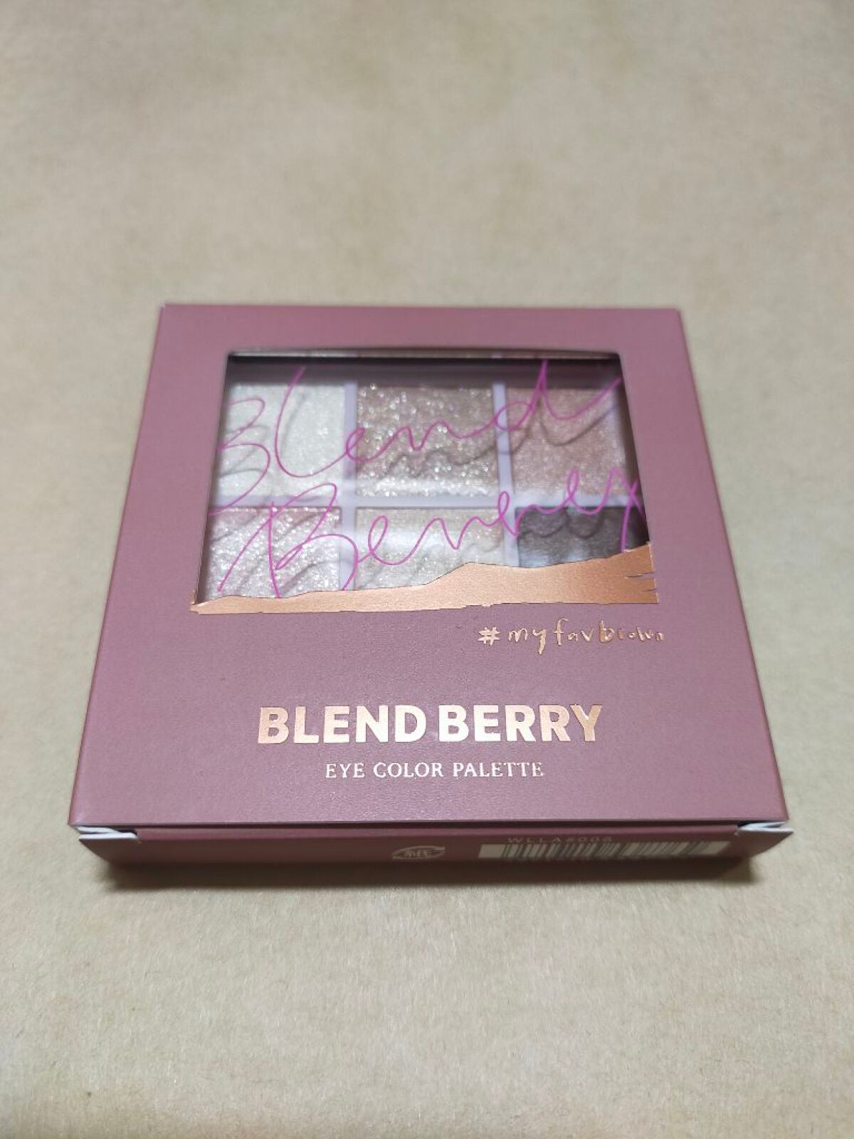 オーラクリエイション/BLEND BERRY/アイシャドウパレットを使ったクチコミ(1枚目)