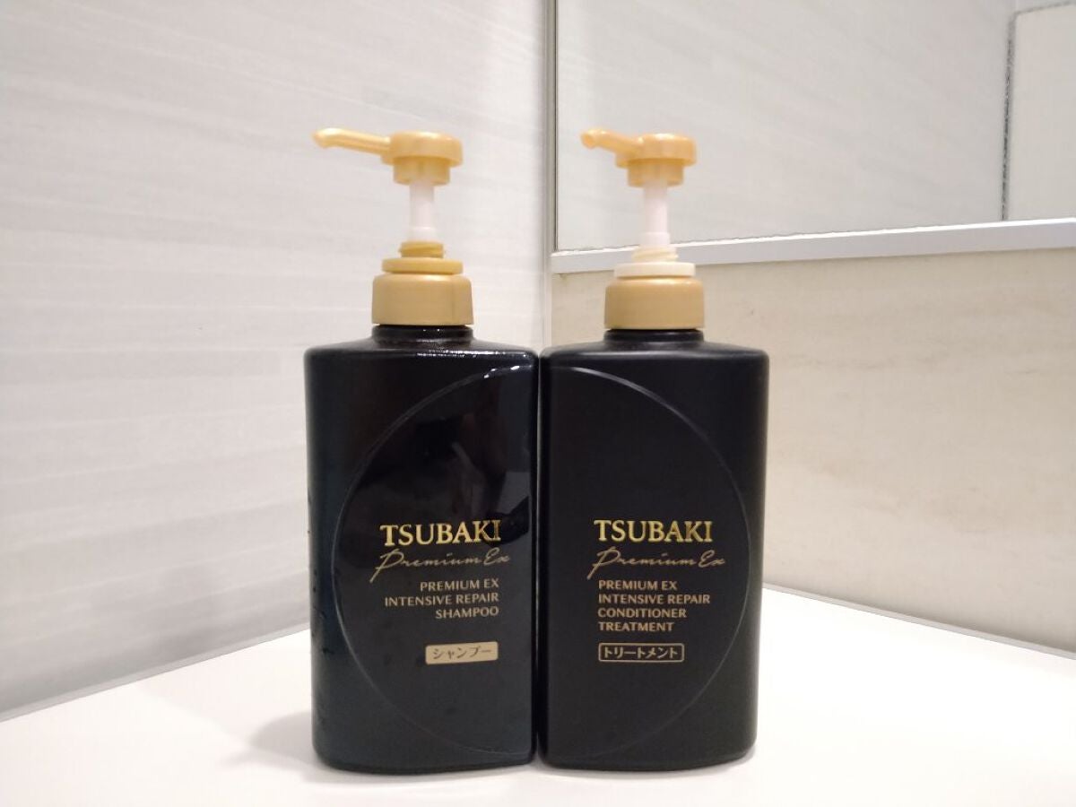 プレミアムEX インテンシブリペア <シャンプー>/コンディショナー<ヘアトリートメント> /TSUBAKI/市販シャンプーを使ったクチコミ(1枚目)