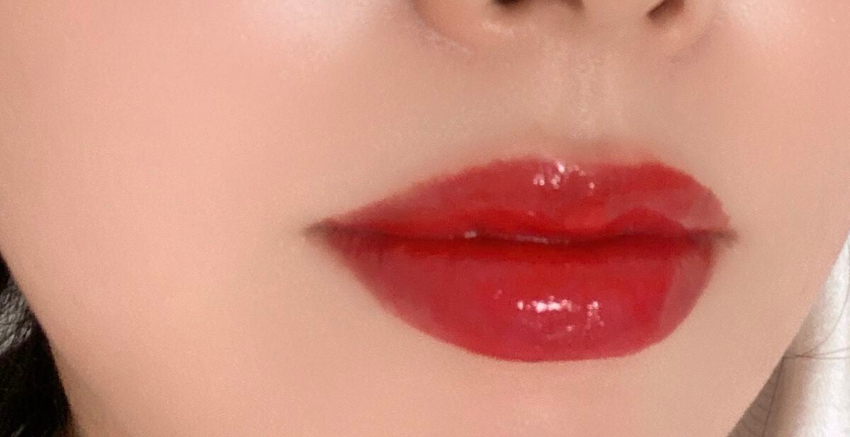 ルージュ アンリミテッド リキッド ラッカー/shu uemura/口紅を使ったクチコミ(2枚目)