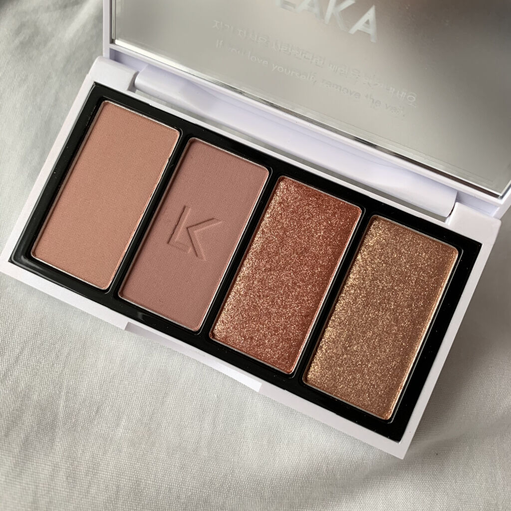 ジャストアイパレット/Laka/アイシャドウパレットを使ったクチコミ（2枚目）