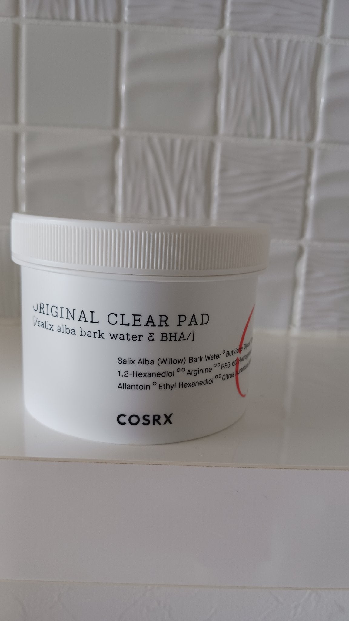 ワンステップオリジナルクリアパッド/COSRX/トナーパッドを使ったクチコミ(1枚目)