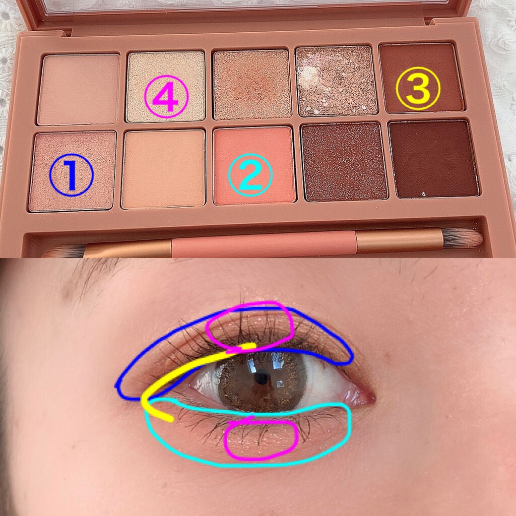 プロ アイ パレット/CLIO/アイシャドウパレットを使ったクチコミ(3枚目)