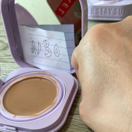 SPステイ クリームパクト ファンデーション/MAYBELLINE NEW YORK/クリーム・エマルジョンファンデーションを使ったクチコミ(6枚目)