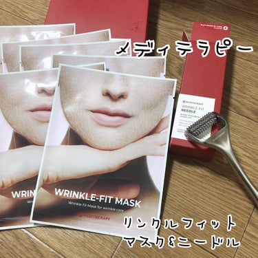 ⁡
⁡
⁡
メディテラピー
リンクルフィットマスク+ニードル
⁡
 [MEDITHERAPY
WRINKLE-FIT MASK+NEEDLE]
⁡
⁡
⁡
\\エステに行かなくてもお家で
1日10分  