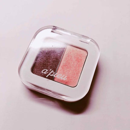 ミネラルモノシャドウ(デュアル)/A’pieu/アイシャドウパレットを使ったクチコミ(1枚目)