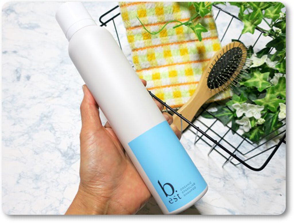 オーガニックスパークリングシャンプー/b.ris/市販シャンプーを使ったクチコミ（3枚目）