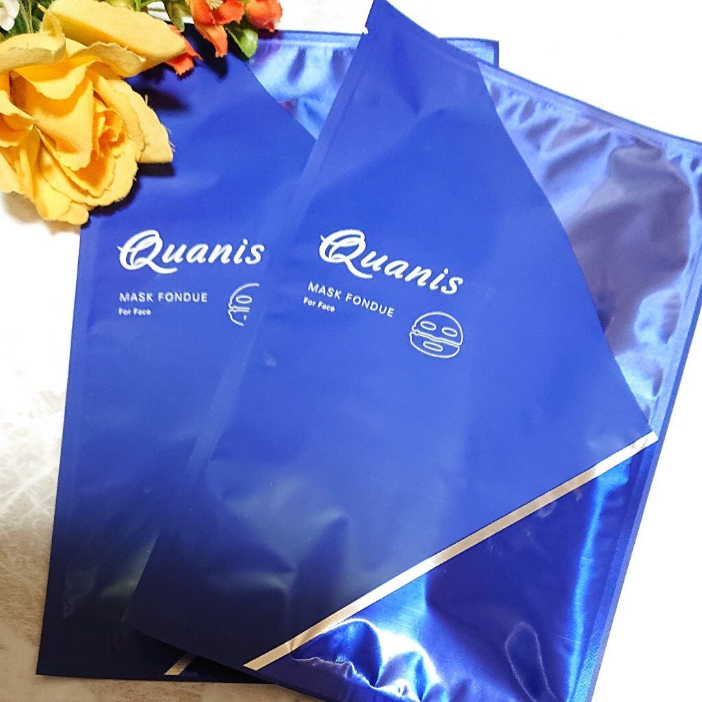 マスクフォンデュ/Quanis/シートマスク・パックを使ったクチコミ(1枚目)