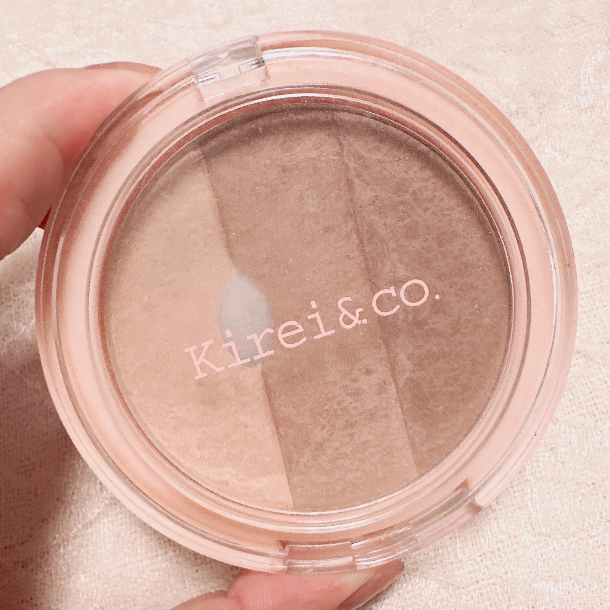 3カラーシェーディングパレット/Kirei&co./シェーディングを使ったクチコミ（2枚目）