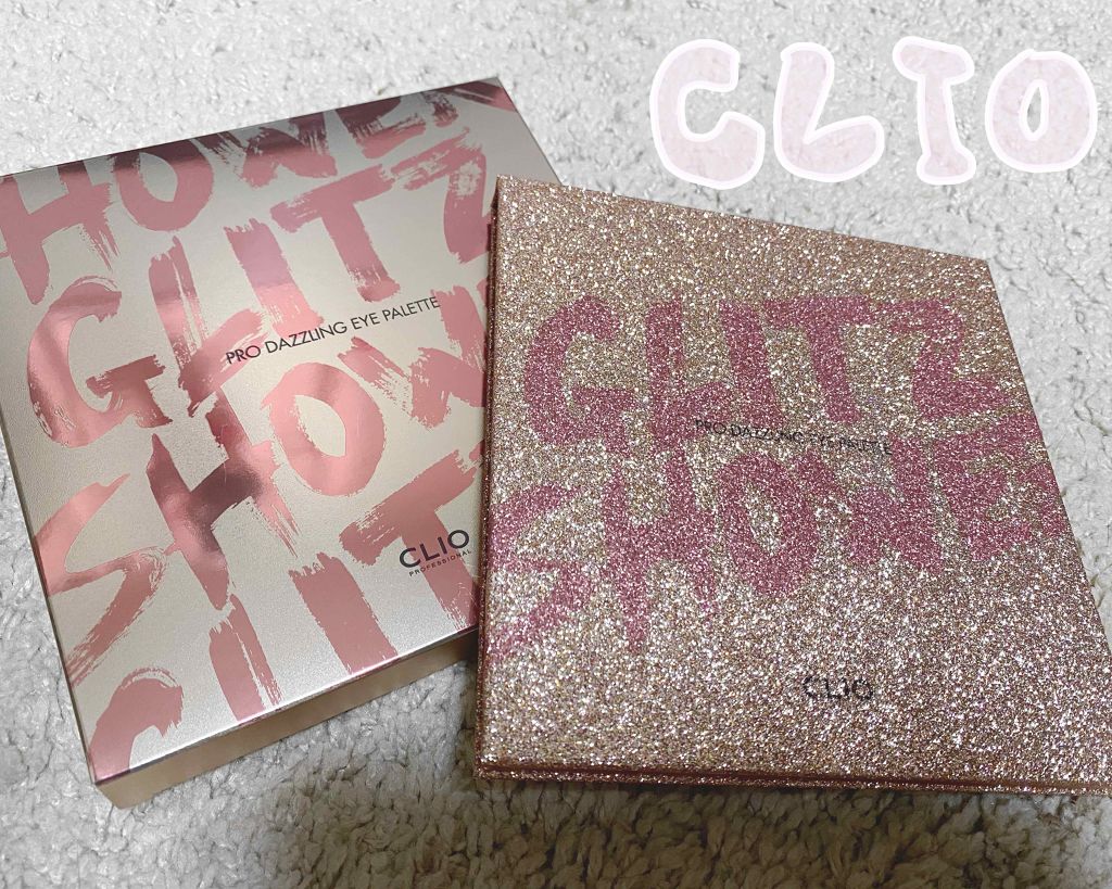 プロ ダズリング アイパレット グリッツ シャワー/CLIO/アイシャドウパレットを使ったクチコミ(1枚目)