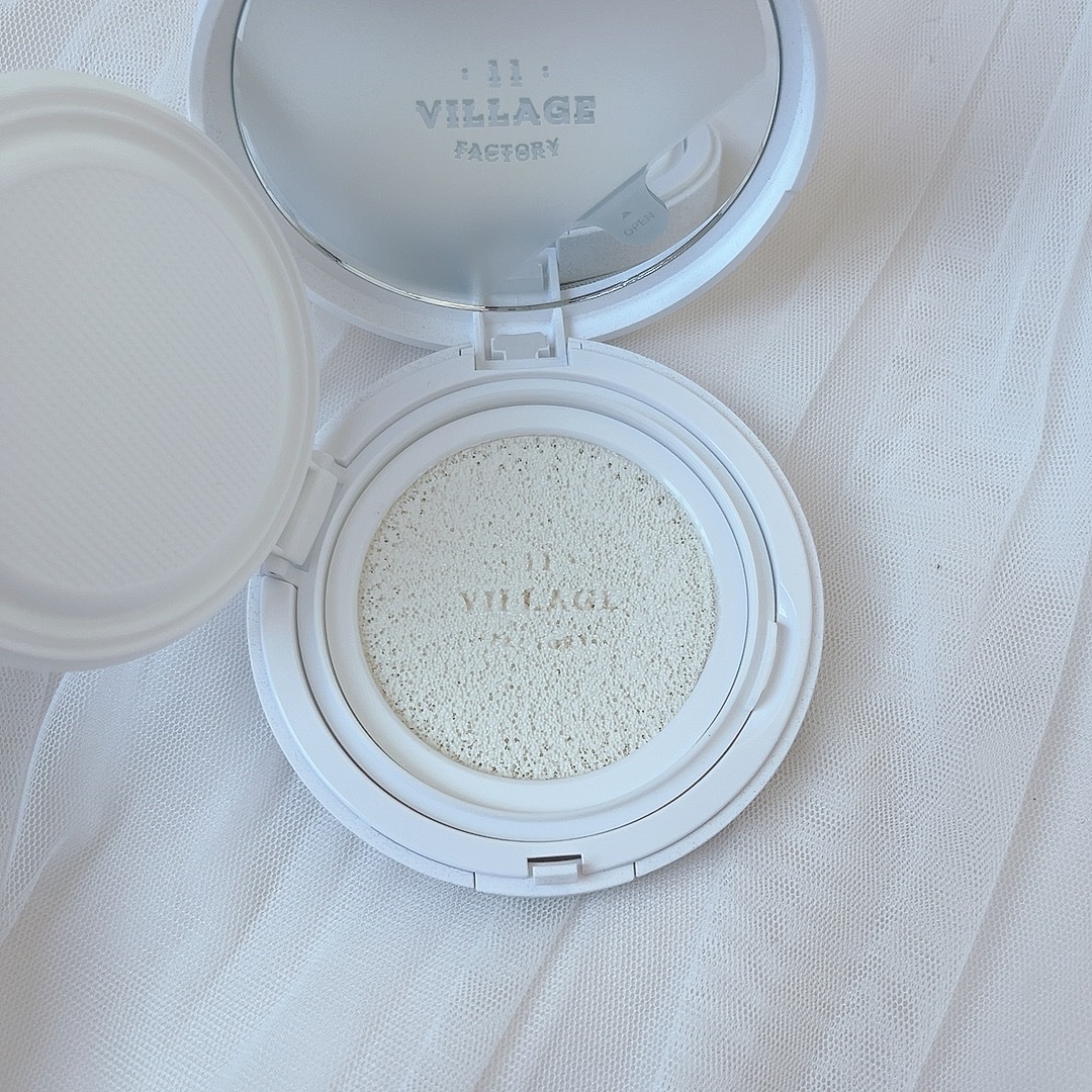 パーフェクトエアリーサンクッション/VILLAGE 11 FACTORY/日焼け止めローションを使ったクチコミ（3枚目）