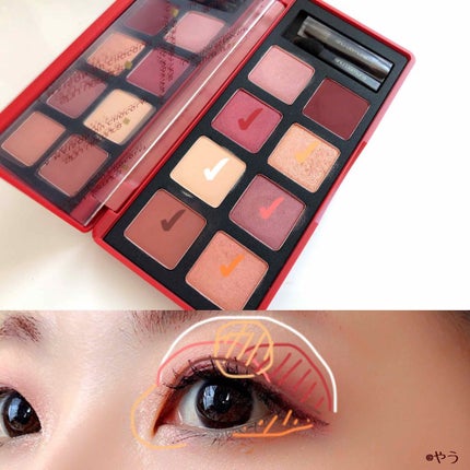 ガナッシュ アンド プラリネ アイパレット/shu uemura/アイシャドウパレットを使ったクチコミ(2枚目)