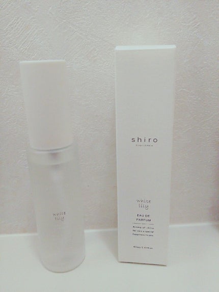 ホワイトリリー オードパルファン/SHIRO/香水(レディース)を使ったクチコミ(1枚目)