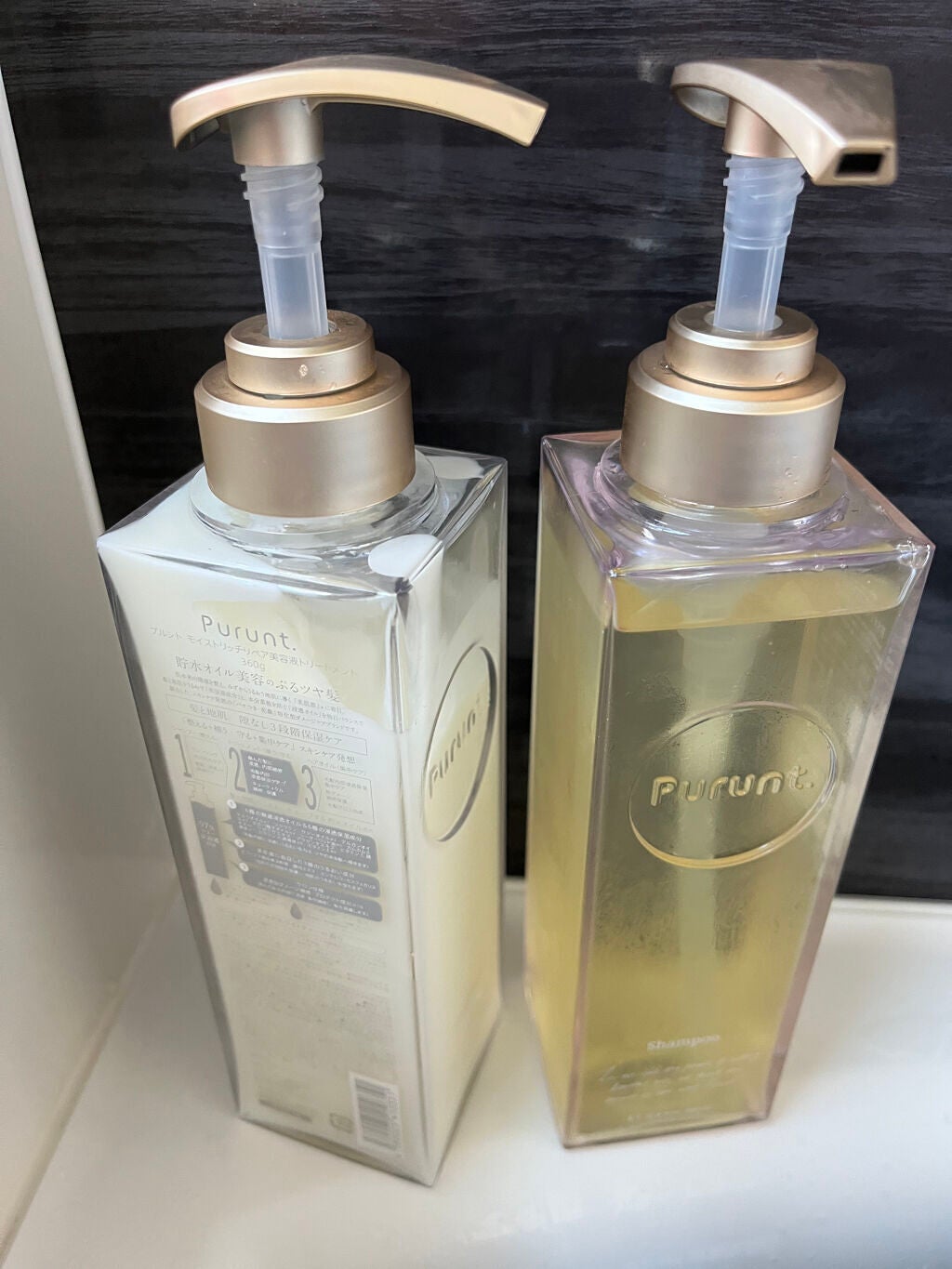 プルント モイストリッチ美容液シャンプー/モイストリッチリペア美容液トリートメント/Purunt./市販シャンプーを使ったクチコミ(3枚目)