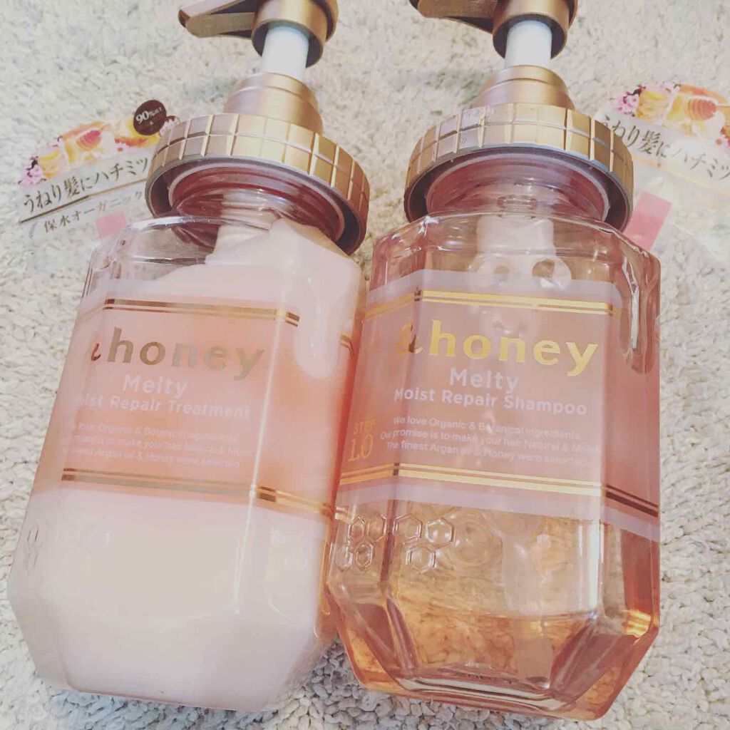 &honey Melty モイストリペア シャンプー1.0/モイストリペア ヘアトリートメント2.0/&honey/市販シャンプーを使ったクチコミ(1枚目)