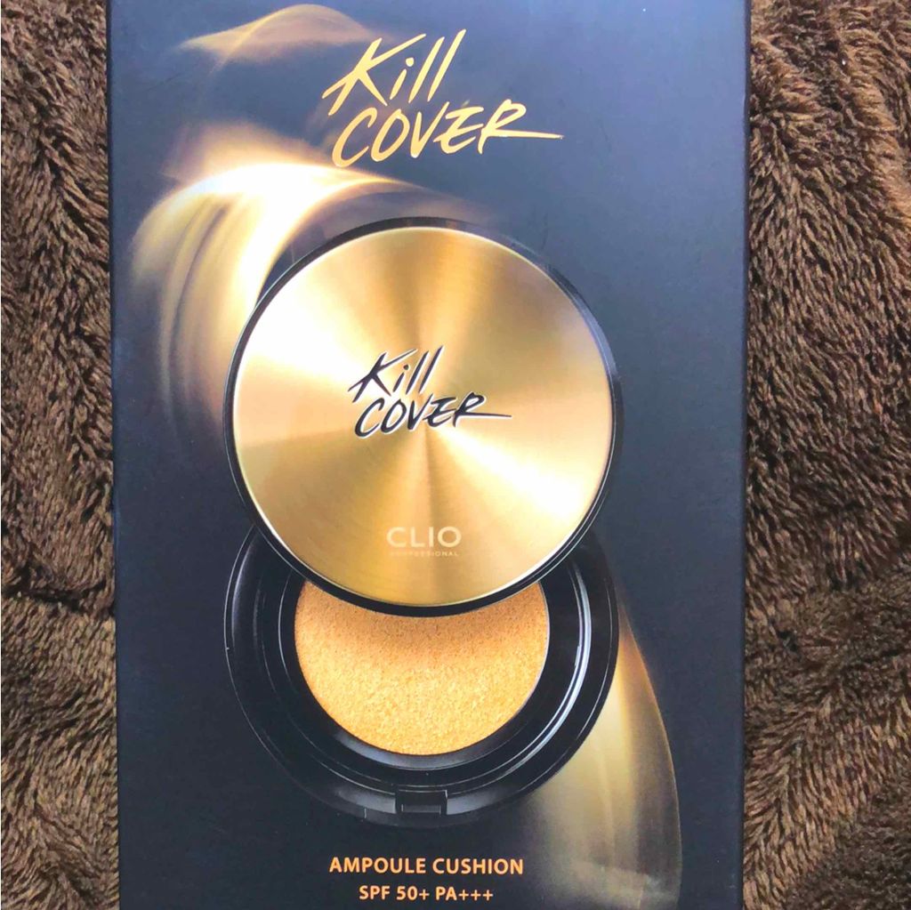 キル カバー ファンウェア クッション エックスピー/CLIO/クッションファンデーションを使ったクチコミ(1枚目)