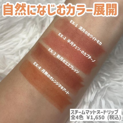 スチームマットヌードリップ/KATE/口紅を使ったクチコミ(5枚目)