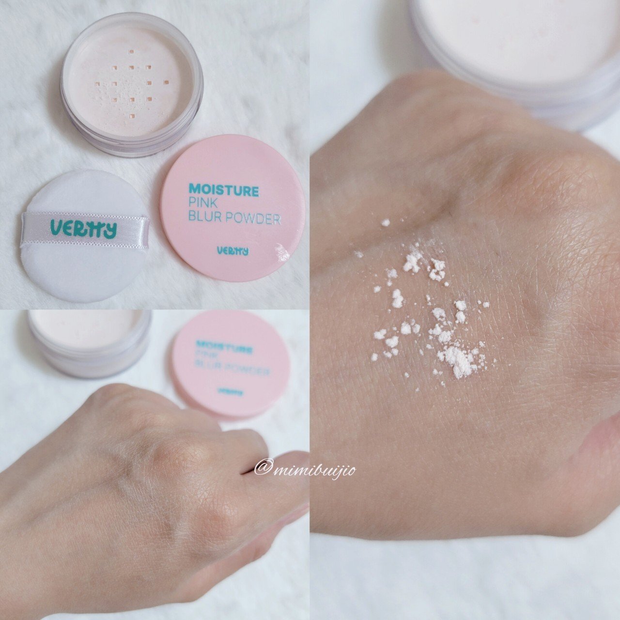 ノーセバムミントブラーパウダー /Vertty/ルースパウダーを使ったクチコミ（3枚目）