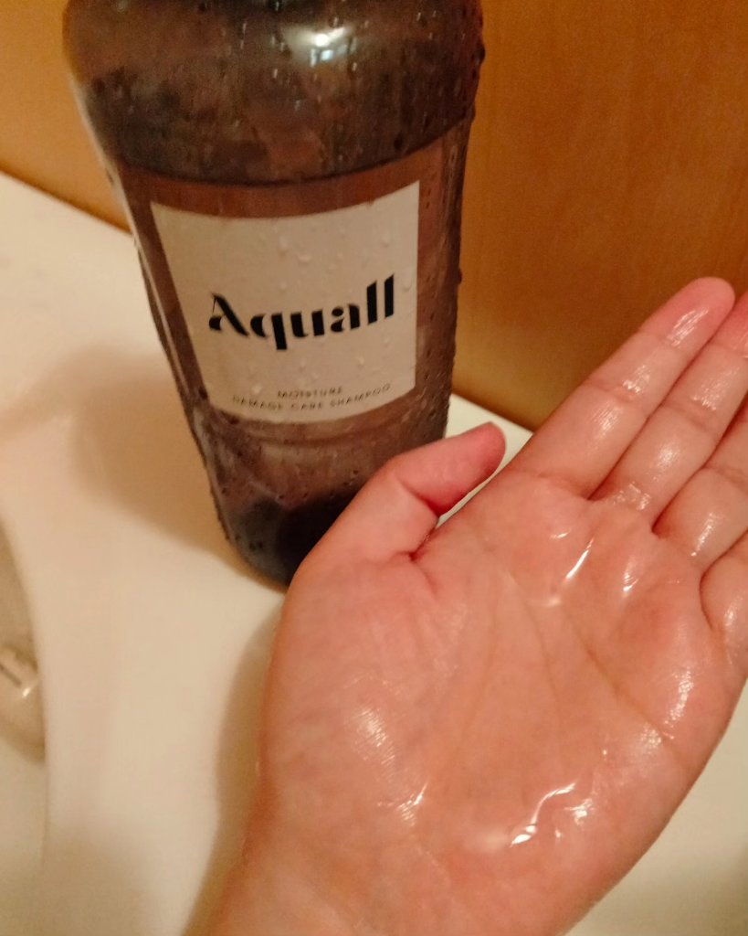 モイスチャーダメージケア シャンプー/トリートメント/Aquall/市販シャンプーを使ったクチコミ（2枚目）