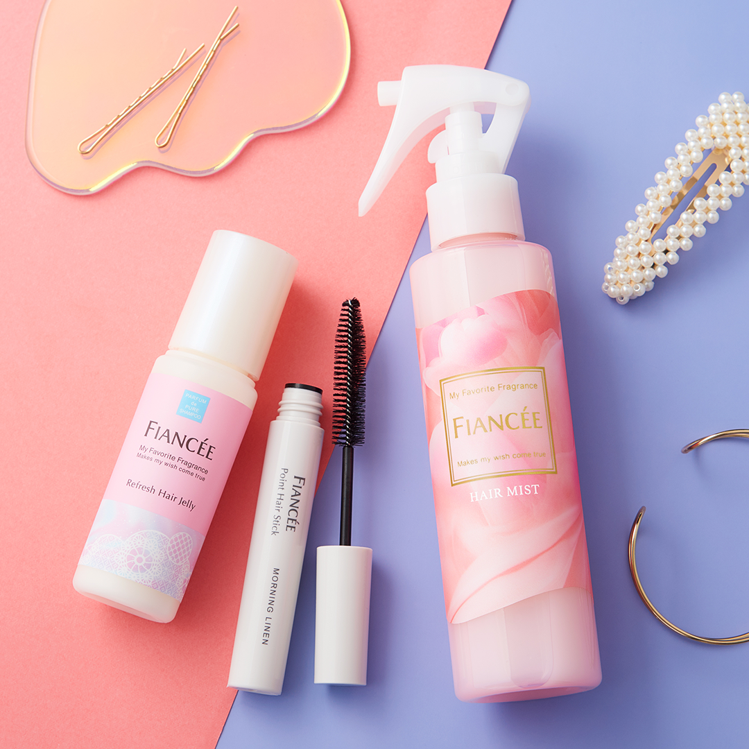 髪のべたつきお直しジェリー ピュアシャンプーの香り/フィアンセ/ヘアジェルを使ったクチコミ(1枚目)