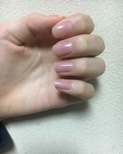 ネイルファンデーション PO ピンクオークル/パラドゥ/マニキュアを使ったクチコミ(3枚目)