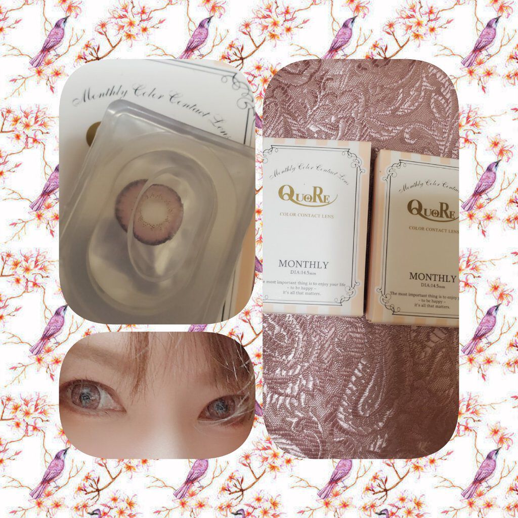 QuoRe/QuoRe/カラーコンタクトレンズを使ったクチコミ（2枚目）