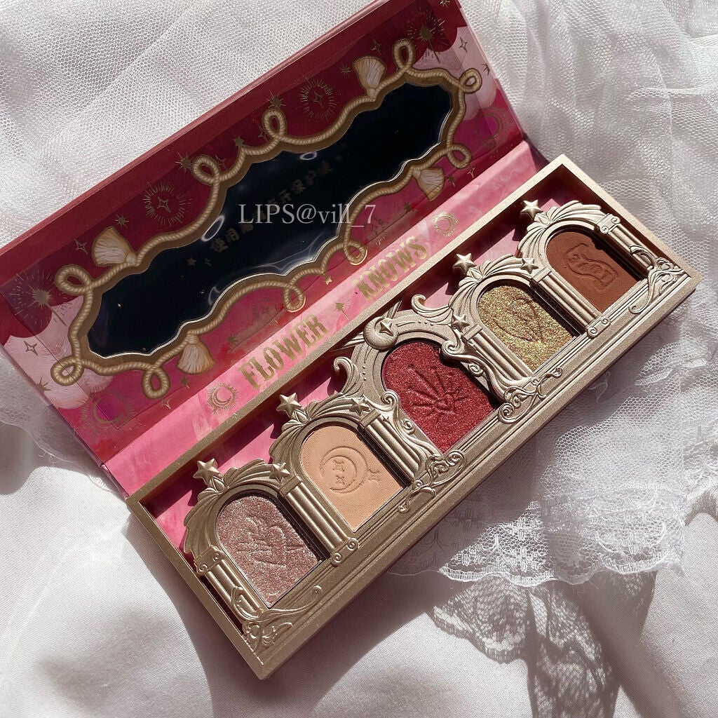 ローズユニコーンシリーズ アイシャドウパレット/FlowerKnows/アイシャドウパレットを使ったクチコミ(3枚目)