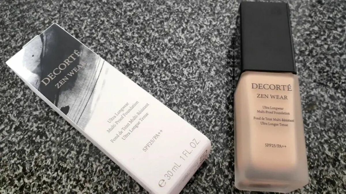 ゼン ウェア フルイド/DECORTÉ/リキッドファンデーションを使ったクチコミ(2枚目)