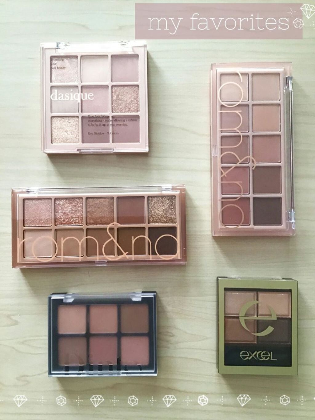 スキニーリッチシャドウ/excel/アイシャドウパレットを使ったクチコミ(1枚目)