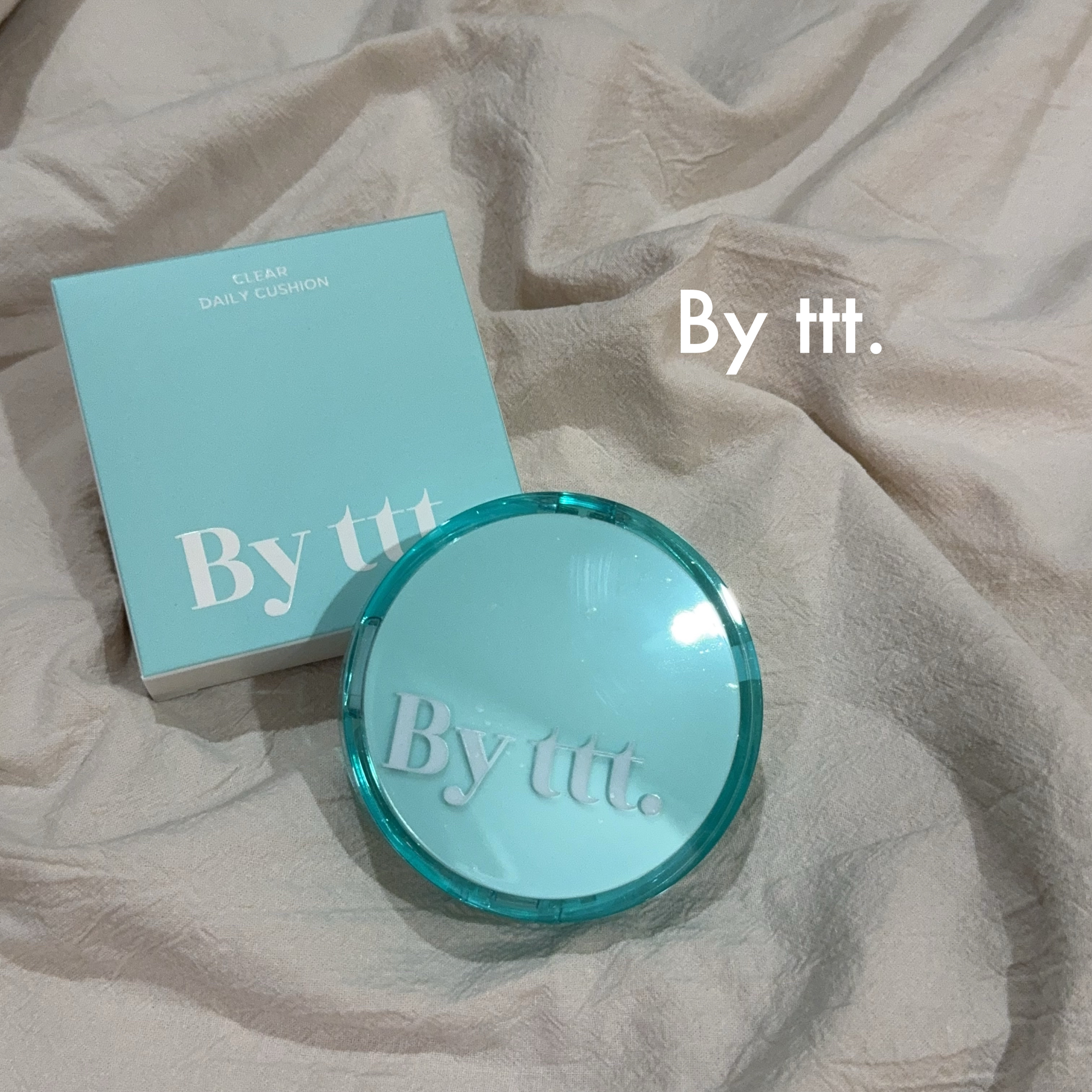 クリアデイリークッション 23号 #ナチュラル/By ttt./クッションファンデーションを使ったクチコミ（1枚目）