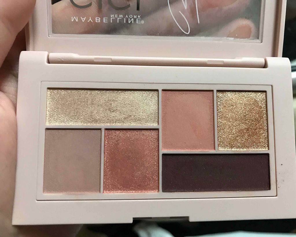 ジジ・ハディッド限定コレクション ミニ パレット/MAYBELLINE NEW YORK/アイシャドウパレットを使ったクチコミ（1枚目）