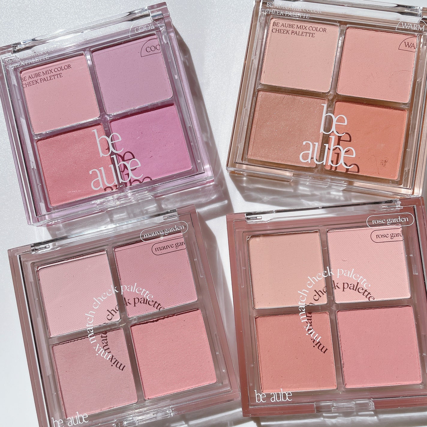 ミックスマッチチークパレット/be aube/パウダーチークを使ったクチコミ(1枚目)