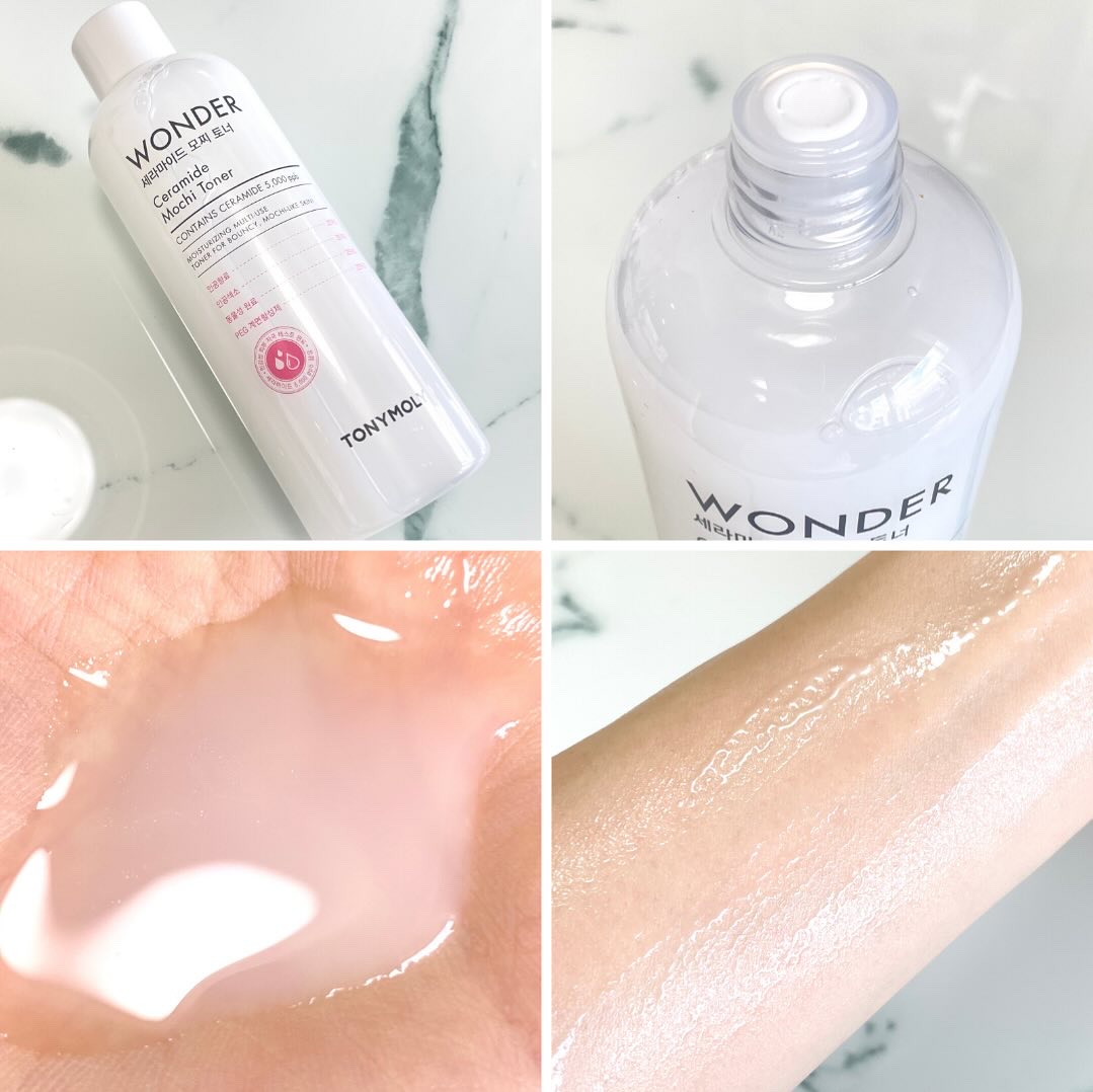 Wonder Ceramide Mochi Toner（トニーモリーワンダーCモチトナー）/TONYMOLY/化粧水を使ったクチコミ（2枚目）