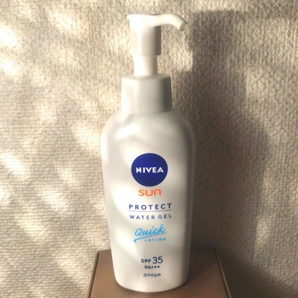 ニベアサン プロテクトウォータージェル クイックローション/ニベア/日焼け止め・UVケアを使ったクチコミ(1枚目)