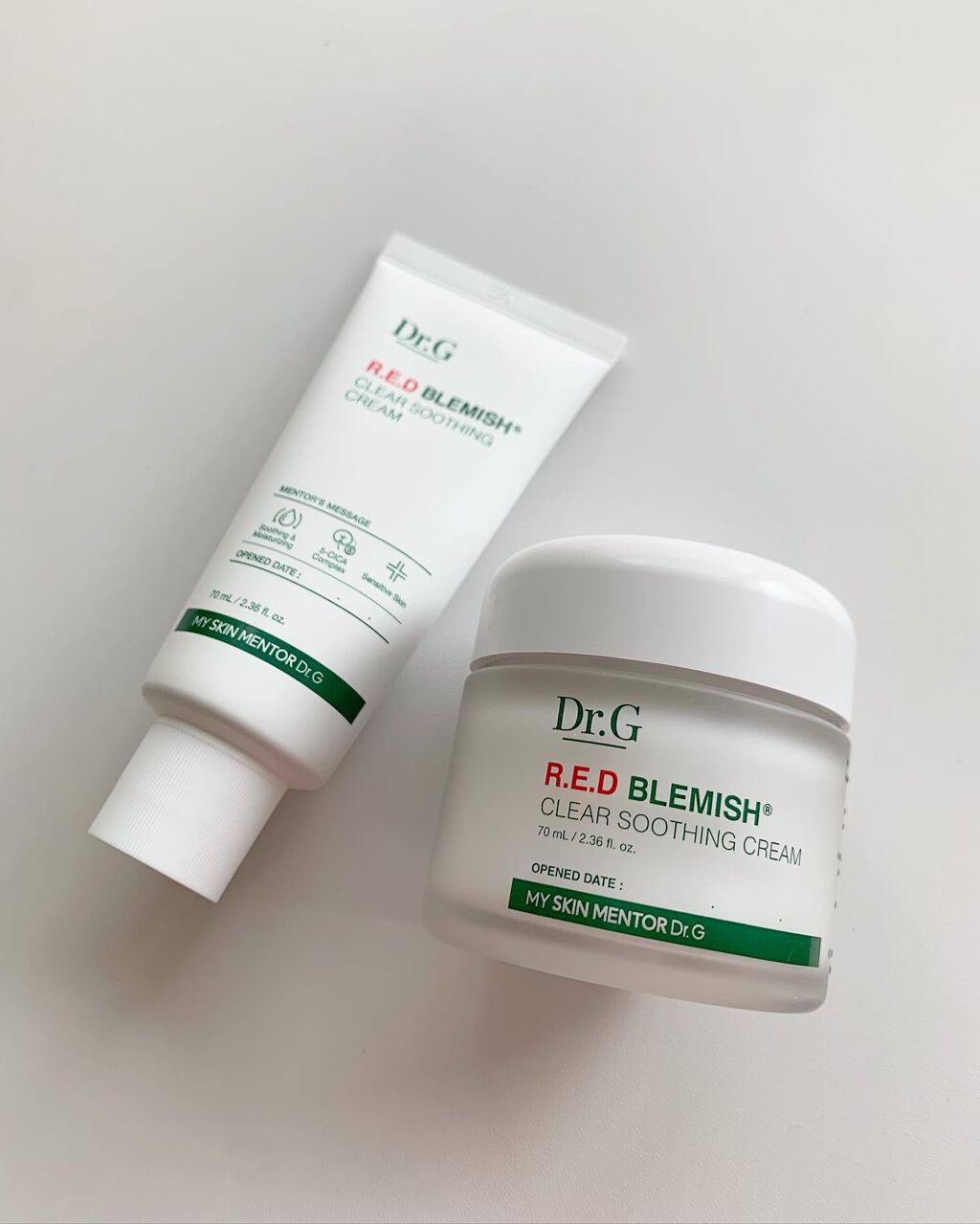 レッドB・Cスージングクリーム(チューブタイプ)/Dr.G/フェイスクリームを使ったクチコミ（1枚目）