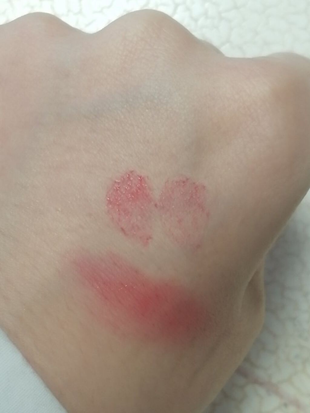 クリームチーク（クリアタイプ） CL08 クリアキュートストロベリー/キャンメイク/ジェル・クリームチークを使ったクチコミ（3枚目）