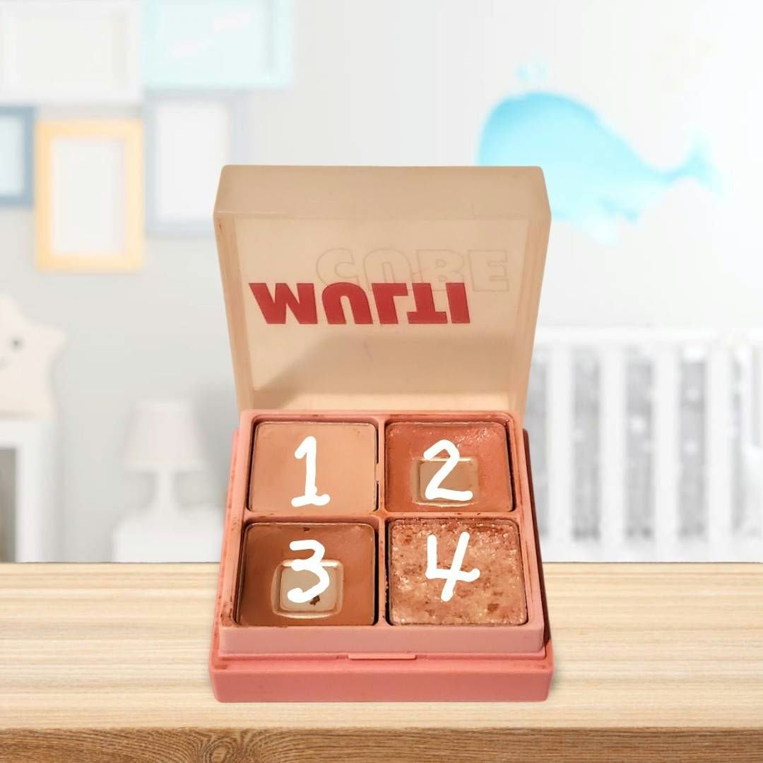 マルチキューブ/i’m meme/アイシャドウパレットを使ったクチコミ(2枚目)