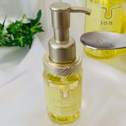 シルキー スムースモイスチャー ヘアオイル 3.0/&honey/ヘアオイルを使ったクチコミ(2枚目)