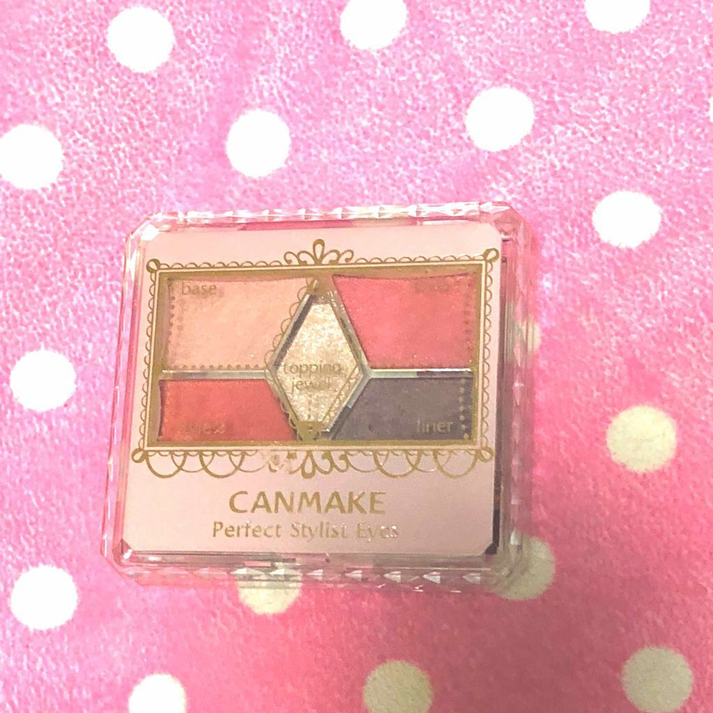 【旧品】パーフェクトスタイリストアイズ/キャンメイク/アイシャドウパレットを使ったクチコミ(1枚目)