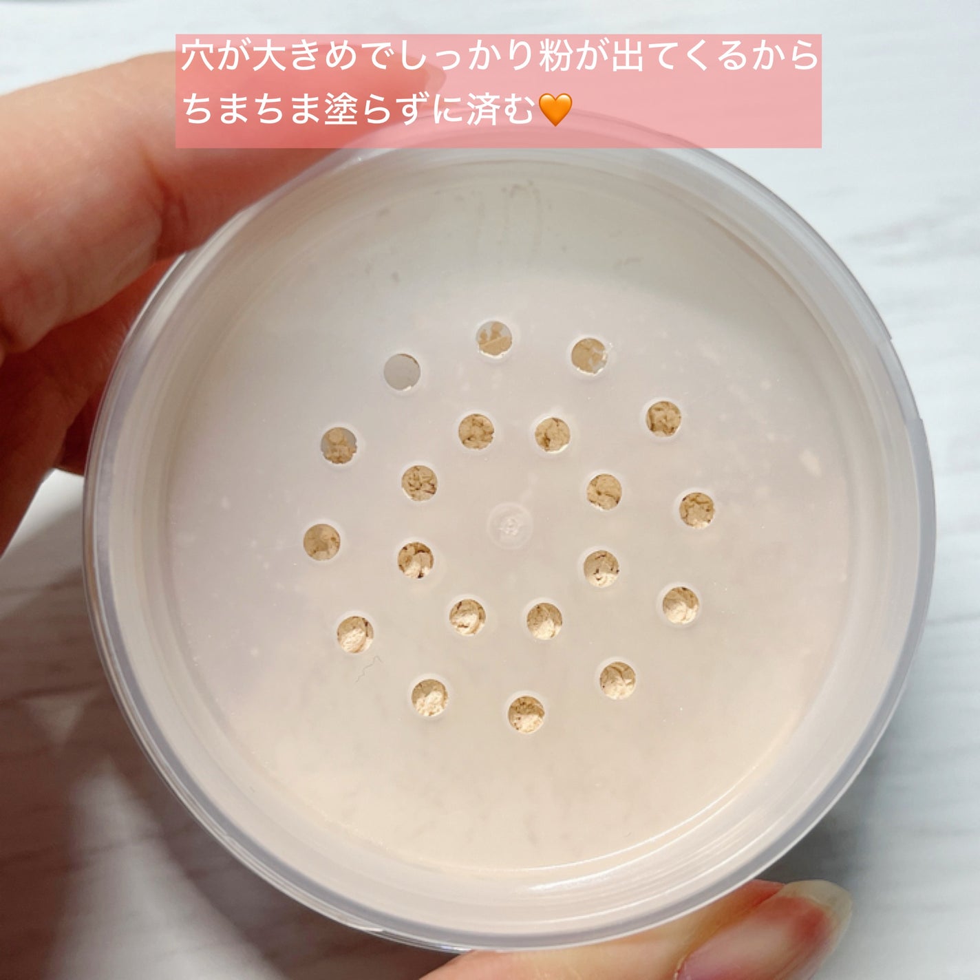 モイストラボ ルースパウダー/Moist Labo/ルースパウダーを使ったクチコミ(2枚目)