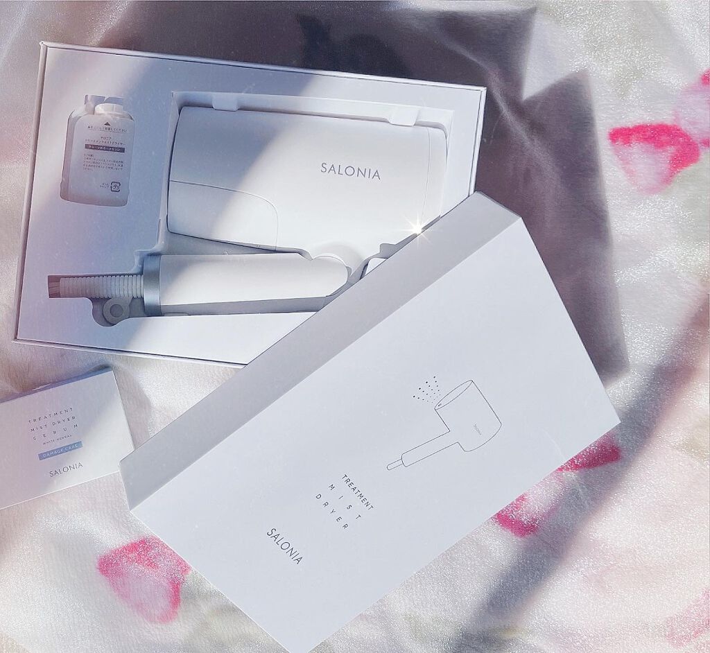 トリートメントミストドライヤー /SALONIA/ドライヤーを使ったクチコミ（1枚目）